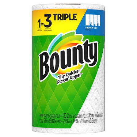 Paper towel and toilet roll