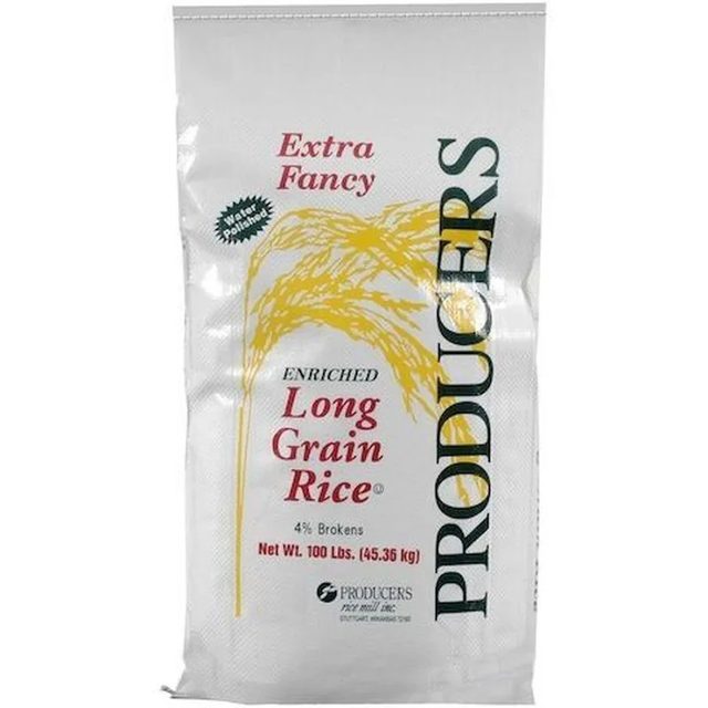 Rice, 100 lb bag